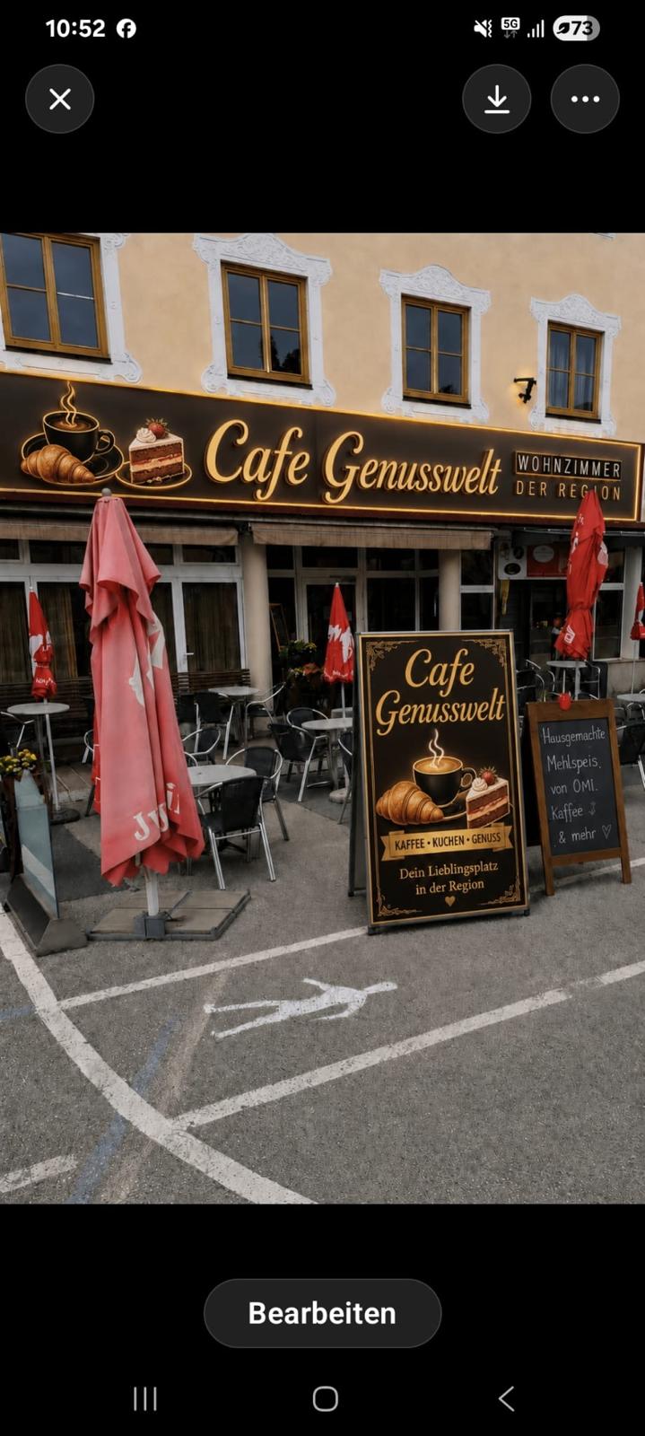 Café Genusswelt – Wohnzimmer der Region